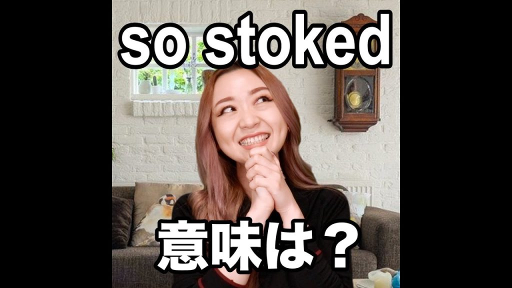 so stokedの意味